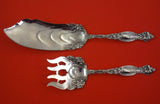 Frontenac by International Sterling Silver Fish Serving Set 2 Piece FH AS 12"