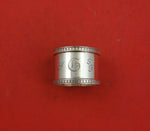 Impero by Zaramella Argenti Italian .800 Silver Napkin Ring 1 7/8" x 1 1/4"