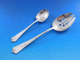 Lotus by Watson-Wallace Sterling Silver Flatware Service for 8 Set 55 pieces