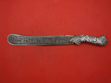Tiffany and Co Sterling Silver Paper Knife Large 11 1/2" w/ Acid Etched Figure