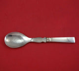 Blok - Acadia by Georg Jensen Sterling Silver Preserve Spoon HH AS Hammered 8"
