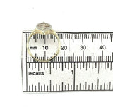 14k White/Yellow Gold Hand Engraved Filigree Genuine Natural Diamond Ring #J5350