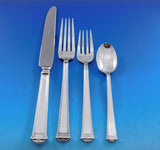 Pantheon by Tuttle Sterling Silver Flatware Service for 8 Set 40 pcs Dinner