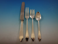 Clinton by Tiffany and Co Sterling Silver Flatware Set 12 Service 120 pcs Dinner