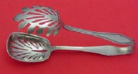 Mary Chilton by Towle Sterling Silver Ice Tong Fancy Pierced 6 1/2" Serving