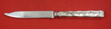 Lap Over Edge Acid Etched by Tiffany Sterling Silver Fruit Knife serrated 7 1/4"
