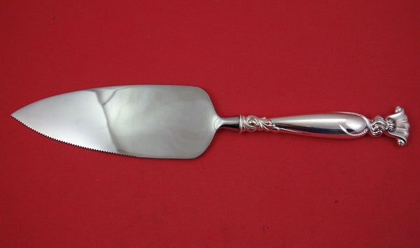 Romance of the Sea by Wallace Sterling Cake Server Custom serrated 10 7/8"