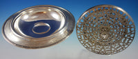 International Sterling Silver Flower Arranger #V32-1 w/ Silverplate Top (#2521)