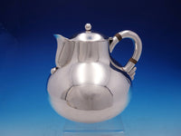 Mexican Conquistador for Spratling Sterling Silver Tea Set w/ Kettle (#4577)