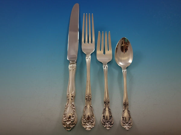 Chateau Rose by Alvin Sterling Silver Dinner Size Place Setting(s) 4-Piece