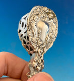 Sterling Art Nouveau Cherub Cupid Tussie Mussie Posey Posy Holder (#J1310)