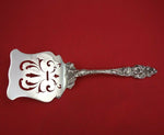 Les Six Fleurs by Reed and Barton Sterling Silver Waffle Serving 11" Antique