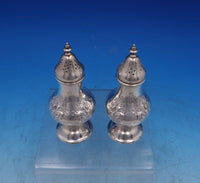 Melrose by Gorham Sterling Silver Salt Pepper Shaker Set 2pc #1038 (#6907)