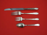 Elegance by International Sterling Silver Dinner 4-pc Place Setting