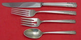 Chapel Bells by Alvin Sterling Silver Dinner Size Place Setting(s) 4pc