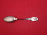 Bird by Wendt Sterling Silver Ice Cream Spoon GW Stipple Narrow Bowl w/mono 6"
