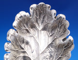 Buccellati Italian Sterling Silver Bowl Oak Leaf Shape 4 1/4" x 2 1/2" (#8151)