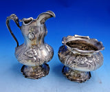 Black Starr & Frost Sterling Silver Sugar & Creamer Martele 26.9 ozt 6545 #8667