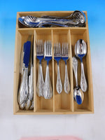 Lismore by Waterford Stainless Steel Flatware Set for 6 Service 35 Pieces Dinner