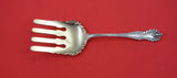 Mazarin By Dominick and Haff Sterling Silver Asparagus Fork Goldwashed 9 1/4"