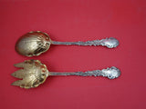 Versailles by Gorham Sterling Silver Salad Serving Set GW shell bowl 11"