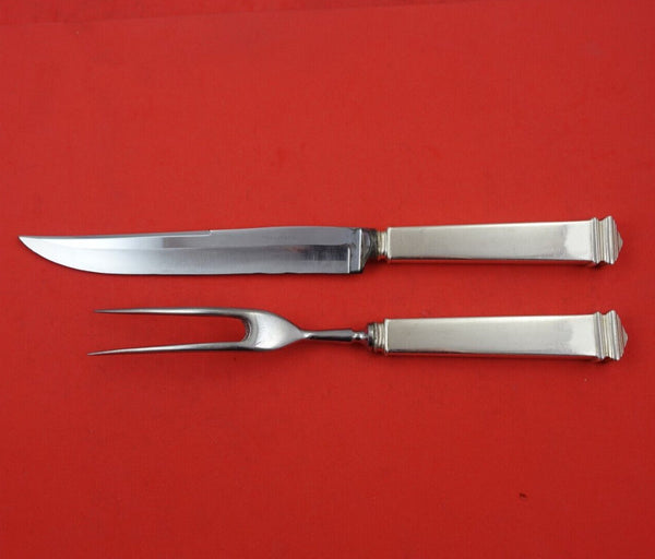 Hampton by Tiffany and Co Sterling Silver Steak Carving Set 2pc HH WS 10"