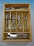 Modern Victorian by Lunt Sterling Silver Flatware Set Service 27 pieces