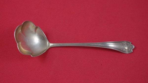 Blossom by SSMC-Saart Sterling Silver Sauce Ladle Fluted 5 3/4" Serving