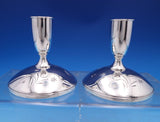 Celeste by Gorham Sterling Silver Candlestick Pair #1335 4" Tall (#8109)