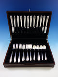 Silver Flutes by Towle Sterling Silver Flatware Set for 12 Service 48 Pcs