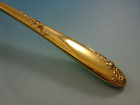 Sweetheart Rose by Lunt Sterling Silver Flatware Service Set For 12 Vermeil
