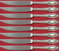 King Richard by Towle Sterling Silver Steak Knife Set 8pc Not Serrated Custom