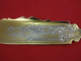 Cluny by Gorham Sterling Silver Ice Cream Slice HH AS Gold Washed Bright-Cut 12"