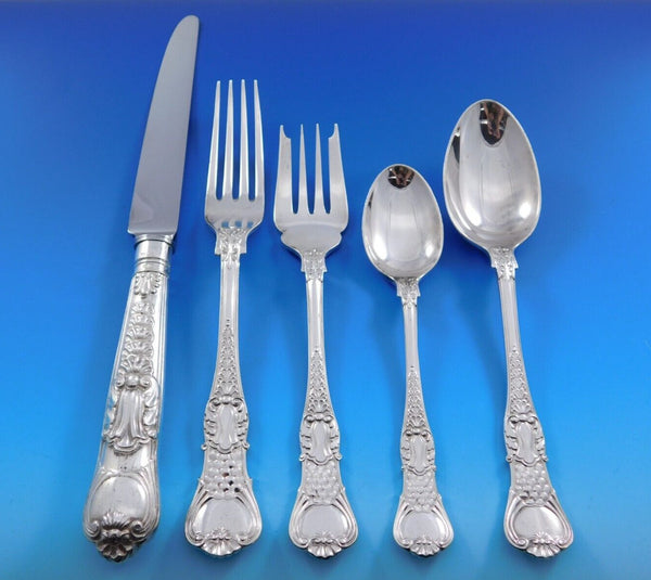 Coburg by CJ Vander Sterling Silver Flatware Service 6 Set 37 pcs Dinner