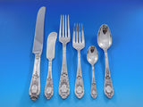 Fontaine by International Sterling Silver Flatware Set Service 61 pc Most L Mono