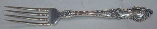 Meadow Rose by Wallace Sterling Silver Dinner Fork 7 3/4" Vintage Flatware