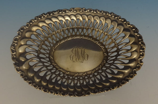 Louis XV by Whiting Sterling Silver Candy Dish w/Fancy Pierced Interior (#0449)