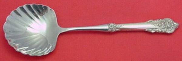 Grande Baroque by Wallace Sterling Berry Spoon HH WS shell original 10 3/8"