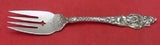 Les Six Fleurs by Reed and Barton Sterling Salad Fork 6 1/4" Vintage Flatware