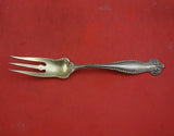 Canterbury by Towle Sterling Silver Dessert Fork 3-Tine No Bar Gold Washed 6"