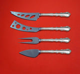 Angelique by International Sterling Silver Deluxe Charcuterie Set 4-Piece Custom