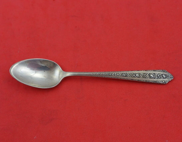 Normandie by Wallace Sterling Silver Demitasse Spoon 4 1/8" Heirloom Silverware