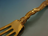 Decor by Gorham Sterling Silver Flatware Service 12 Set Vermeil Gold 48 Pieces