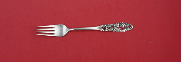 Tele by Mylius Brodrene Norwegian Sterling Silver Dessert Fork / Salad Fork 7"
