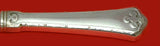 Carmel by Wallace Sterling Silver Steak Carving Fork 8 3/4" Antique Flatware