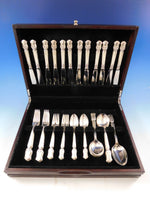 Duke of Windsor by Manchester Sterling Silver Flatware Set Service 62 pcs