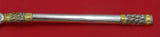 Aegean Weave Gold by Wallace Sterling Silver Dessert Fork 6 1/4" Custom