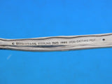 Lap Over Acid Etched Tiffany Sterling Silver Ice Cream Fork GW Forge Me Not