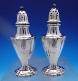 Hepplewhite by Reed and Barton Sterling Silver Salt Pepper Shaker Set 2pc #8958