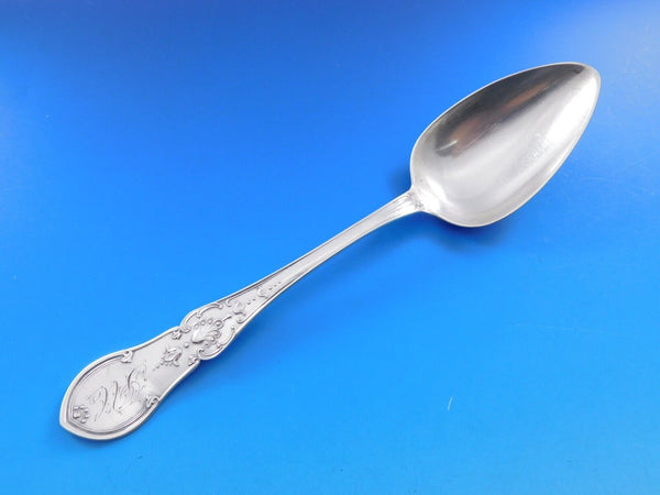 Dew Drop by Shiebler Sterling Silver Dinner Spoon 8 3/4" Serving Spoon Rare